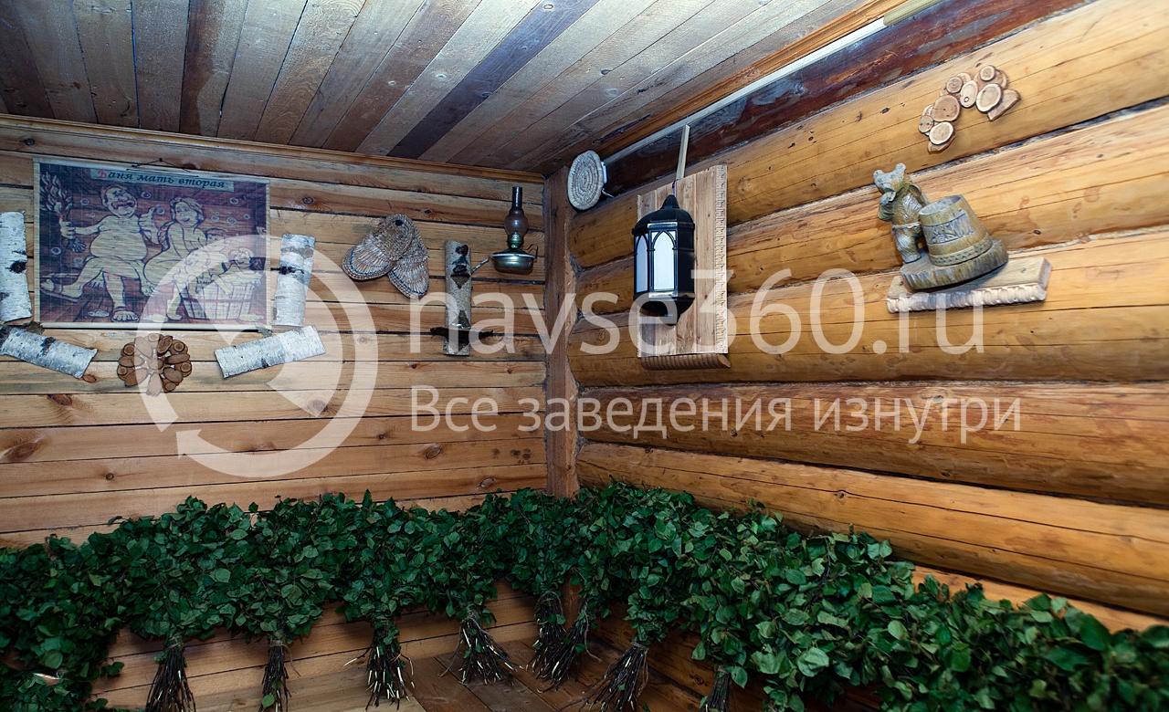 комната отдыха русская баня в Козино
