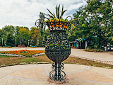 Кованая ваза