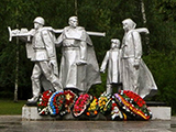 Памятник жителям города, павшим в ВОВ