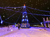 Стадион строителей, городская елка