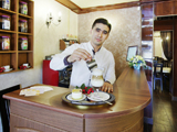 Лаванда, кафе